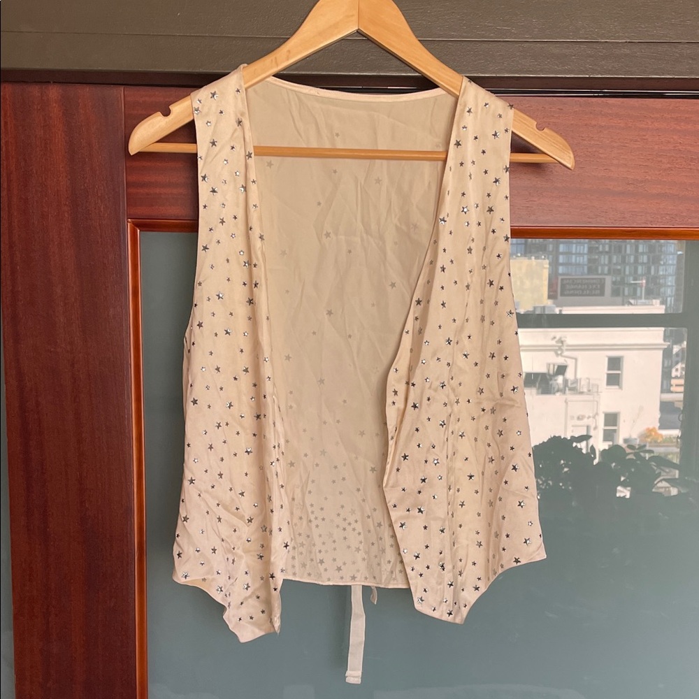 L’Agence Star-Patterned Vest